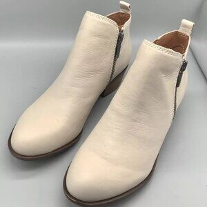 LUCKY Basel Bootie Stucco Ivory - Size 12 NIB